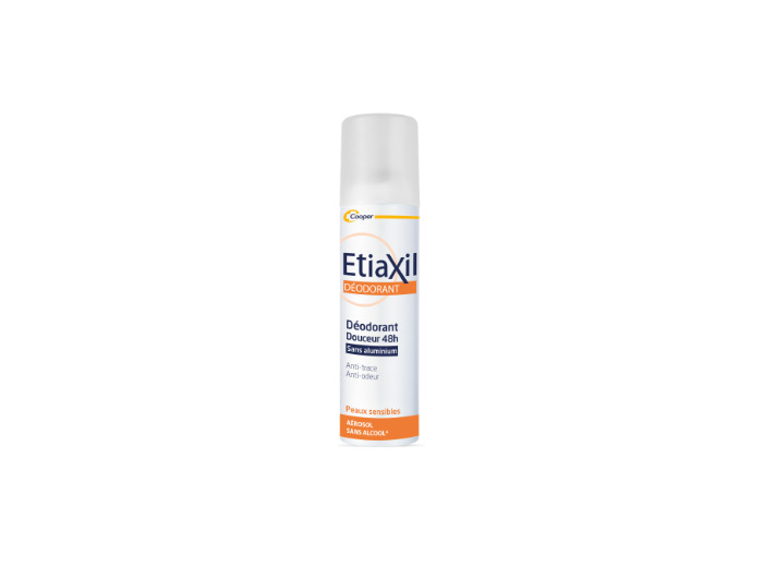 Spray Douceur Sans Aluminium 48h 150ml Déodorant Peaux Sensibles Etiaxil