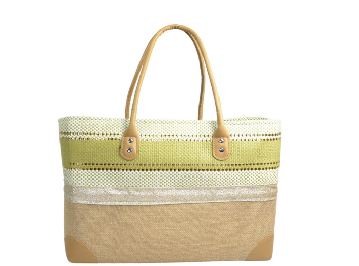 Le Voyage en Panier Costa Brava Brillo Cabas M Sauge