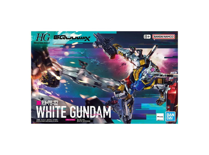 GUNDAM GUNPLA HG 1/144 WHITE GUNDAM