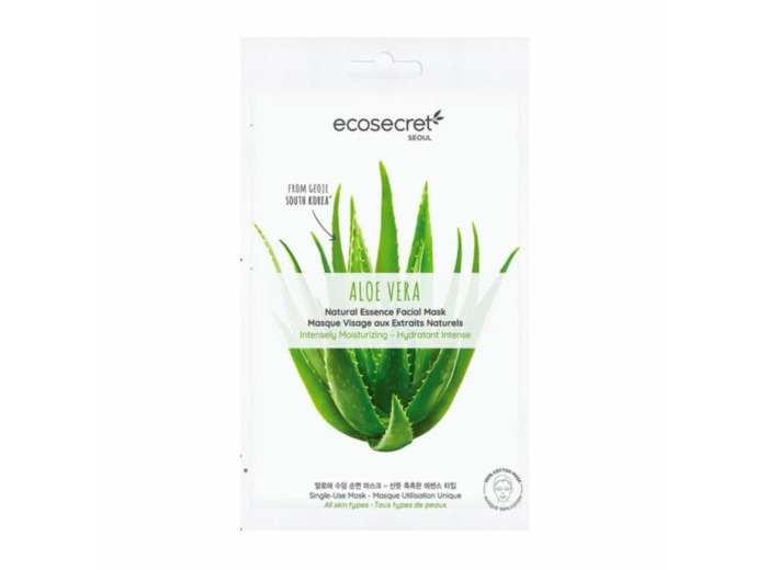 Masque Visage A L'aloe Vera Hydratant Intense 20ml Eco Secret