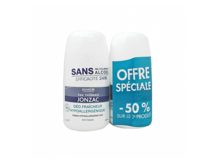 JONZAC DUO DEO FRAICHEUR 2X50ML