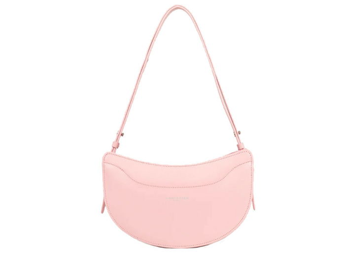Lancaster Suave Lune Sac Demi Lune 433-33 Rose Fumé