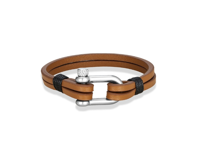 Bracelet cuir homme