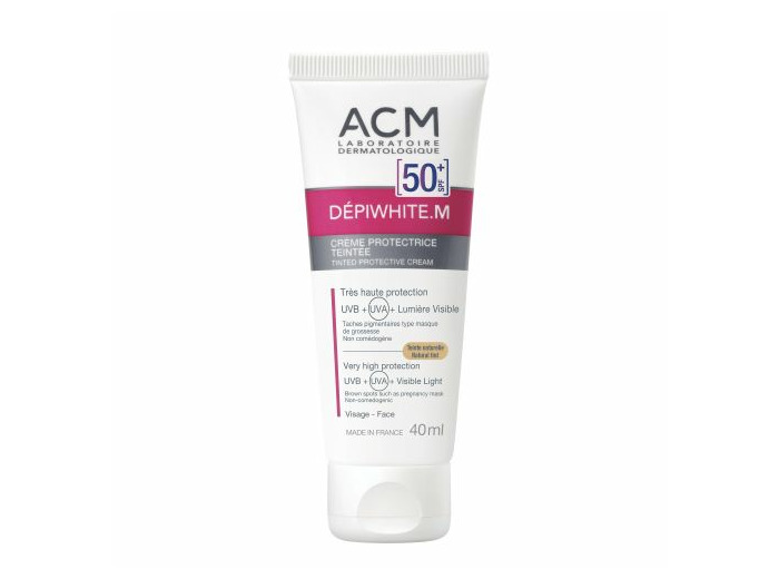 Creme Protectrice Teintee Protection Spf50+ 40ml Depiwhite.M Acm