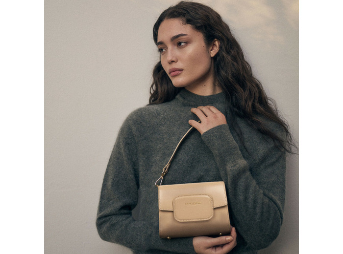 Lancaster Paris Pad Mini Sac Trotteur 480-059 Beige Foncé