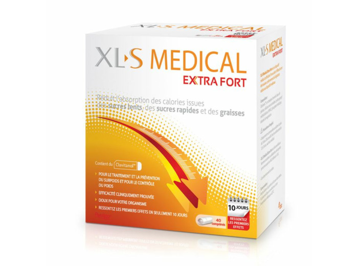 Medical Extra Fort Pertes de Poids 40 Comprimes Xl-S