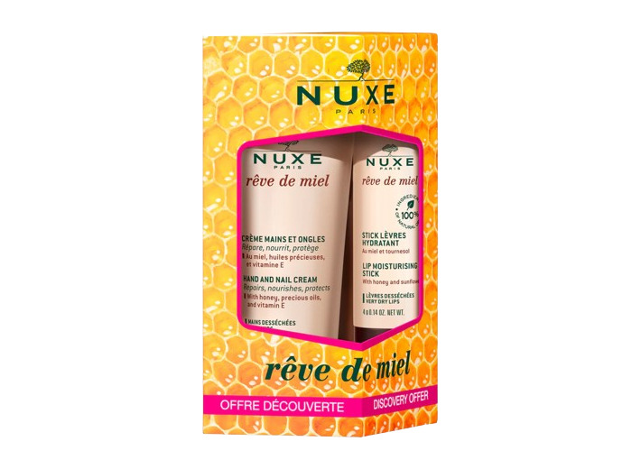 NUXE REVE DE MIEL STIC LEV 4GampCR MAIN30ML