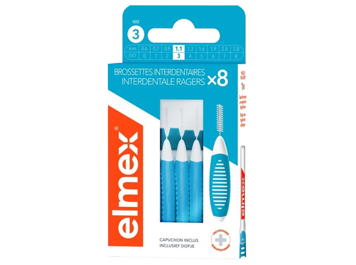 ELMEX BROSSETTE 1,1MM 8