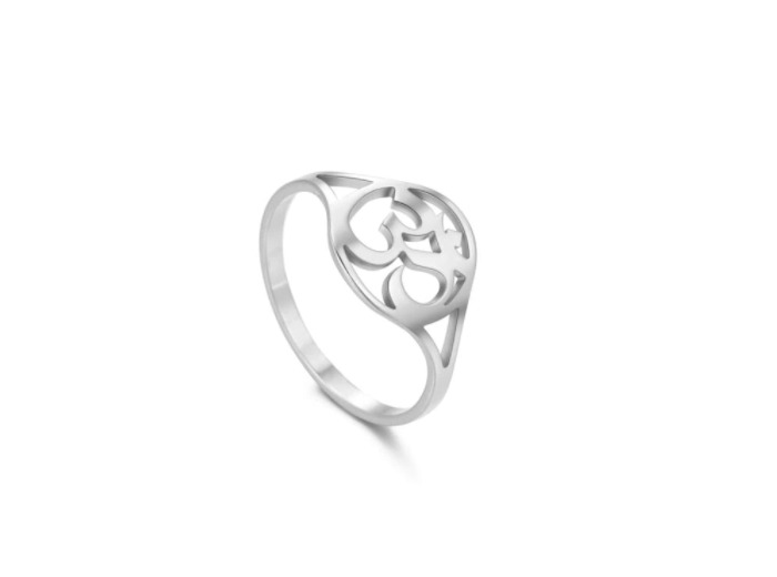 Bague Om en acier inoxydable