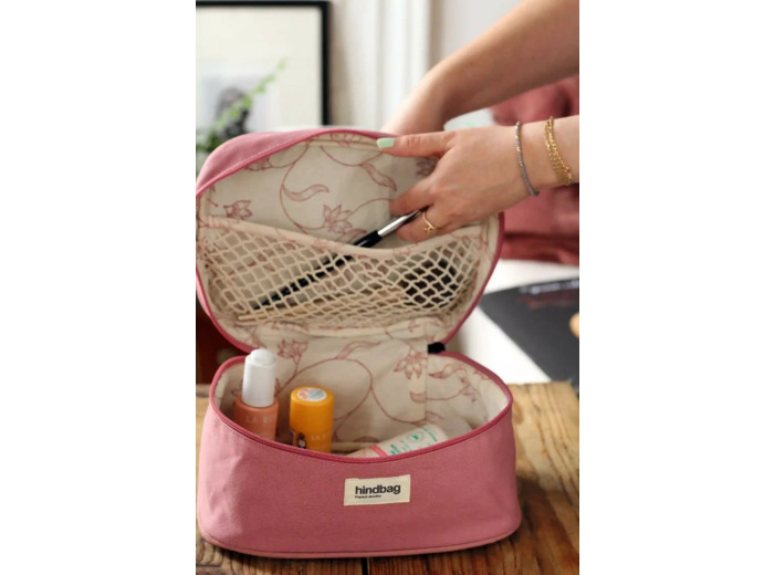 Hindbag Petit Vanity Gaspard Rose Blush