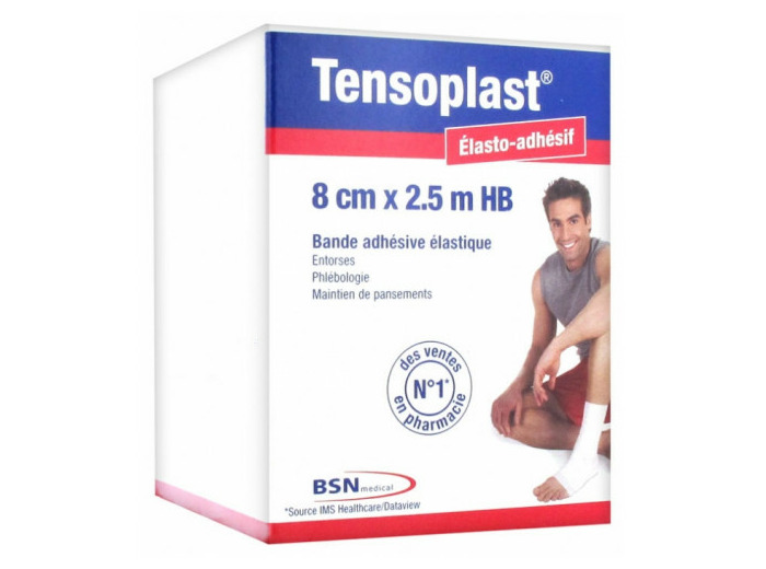 TENSOPLAST BD ADH 8CM X2M5 T