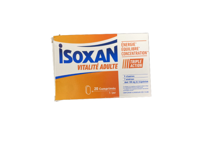 ISOXAN VIT ADULTE 20 CP