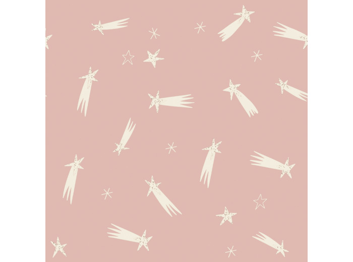 Tissu molletonné - Fairy Tooth Stars, Katia fabrics