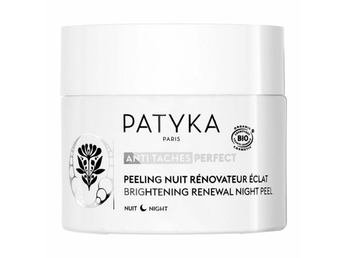 Peeling Nuit Rénovateur Eclat Bio 50ml Anti-Taches Perfect Patyka
