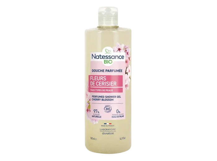 NATESSANCE DOUCHE FLEURS CERISIER FL500ML