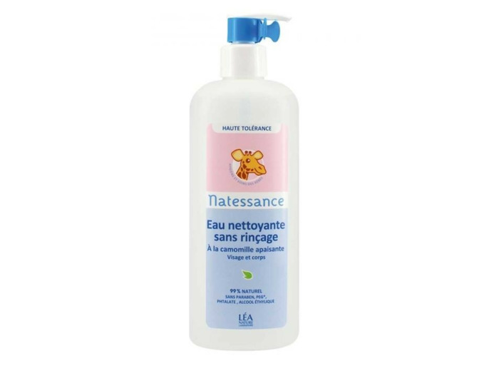 Eau Nettoyante Sans Rincage Visage Et Corps 500 ml Natessance