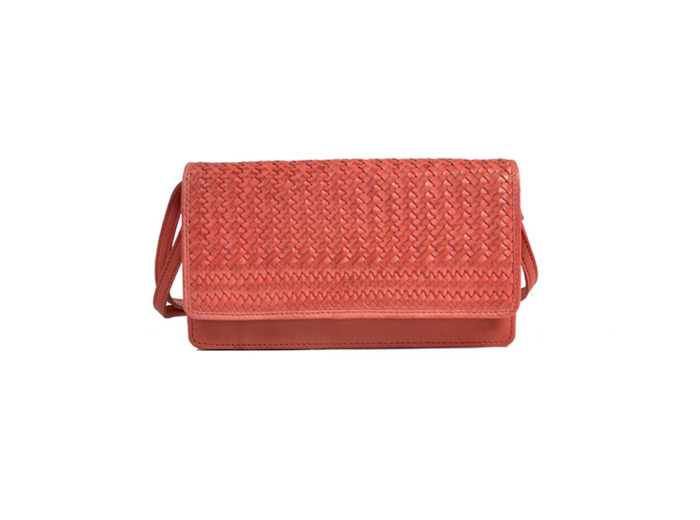 Biba Roseau Pochette A bandoulière Organisée Coral