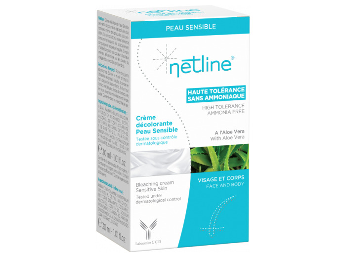 Creme Decolorante Peaux Sensibles 2x30ml Netline