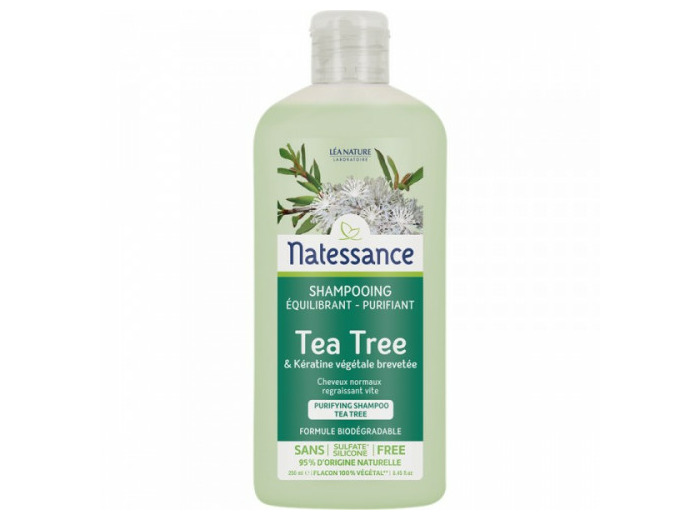 NATESSANCE SHAMP PURIFIANT TEATREE T250ML