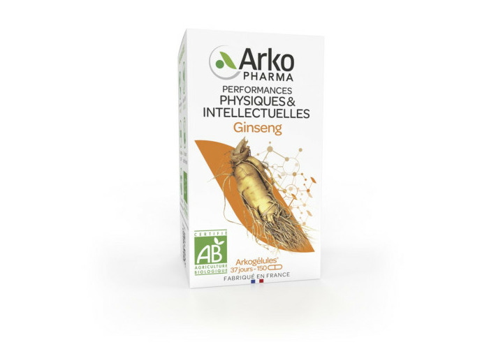 Ginseng 45 Gelules Arkogélules Arkopharma