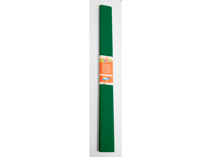 Rouleau de papier crépon - Vert empire