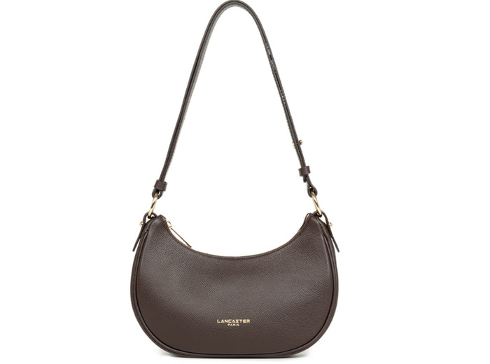 Lancaster Milano Aria Petit Sac Besace 480-070 Marron Foncé