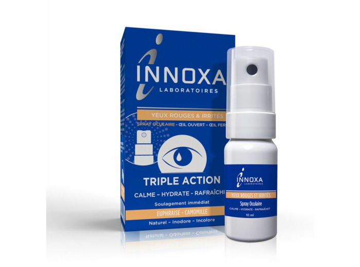 Spray oculaire yeux rouges et irrités 10ml Innoxa