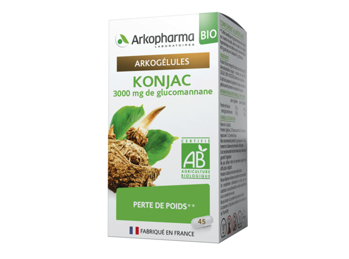 Konjac Bio 45 Gelules Arkogélules Arkopharma