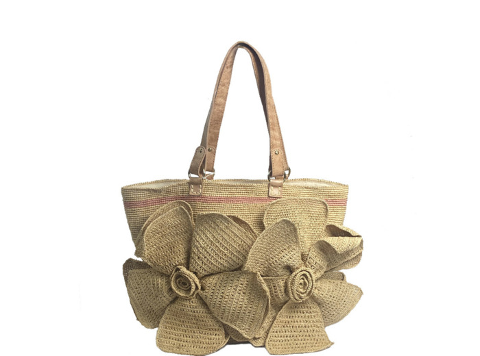 Palmynala Blooming Panier Cabas A Fleurs Multicolor