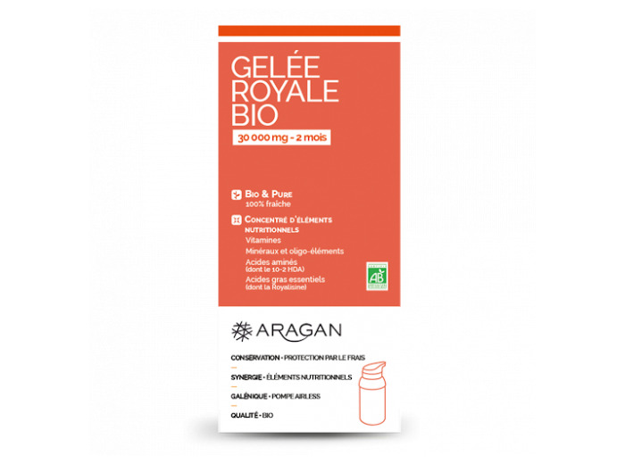 ARAGAN GELEE ROYALE BIO 30000MG FL POMPE