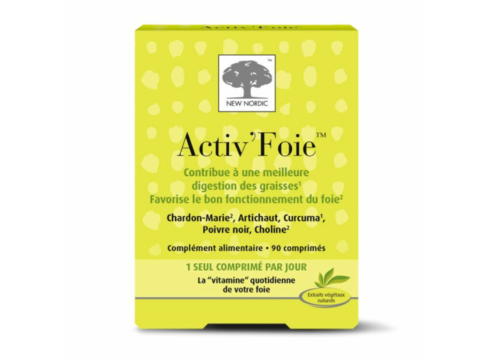 Activ'foie 90 Comprimes New Nordic