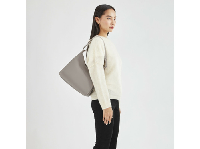 Longchamp Le Foulonné Sac Porté Épaule Tourterelle