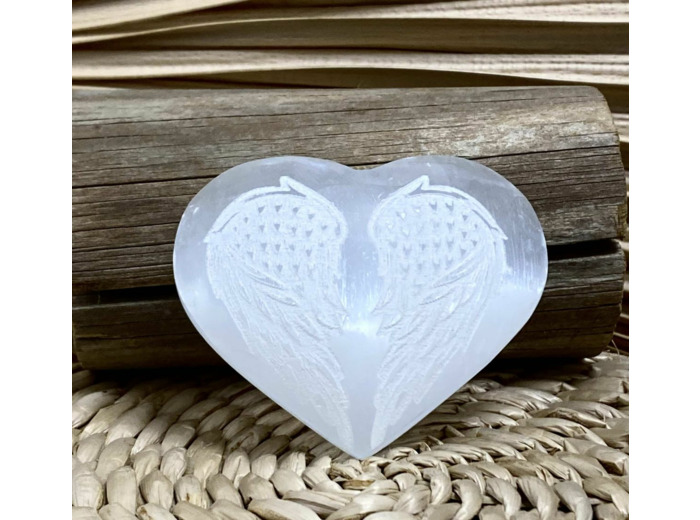 COEUR ANGE SELENITE