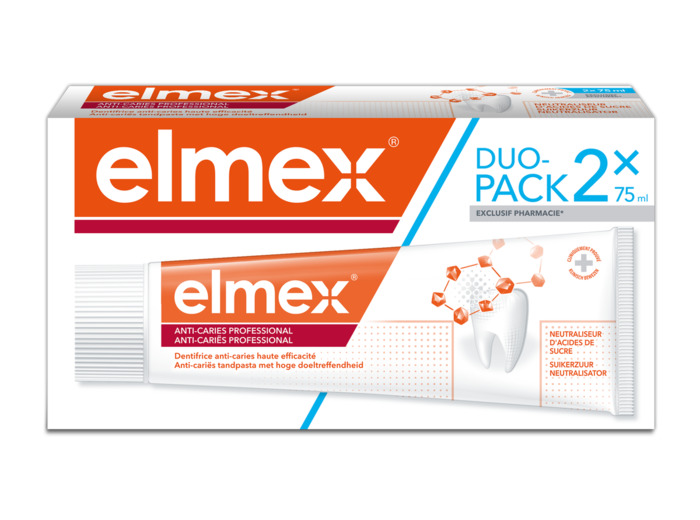 ELMEX DENT AC PRO LOT2 75ML