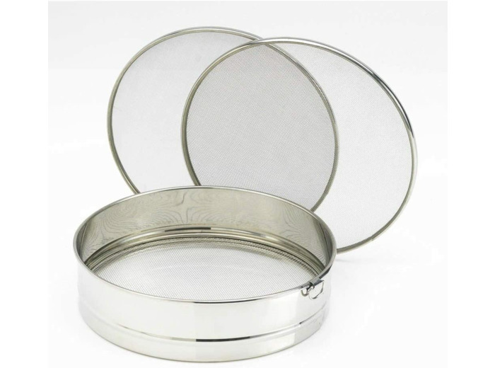 Artame ART69520 Tamis 3 Grilles Interchangeables Inox 20 cm