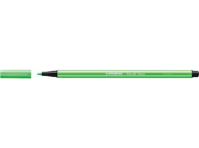 Feutre stabilo Pen 68 - Vert fluo