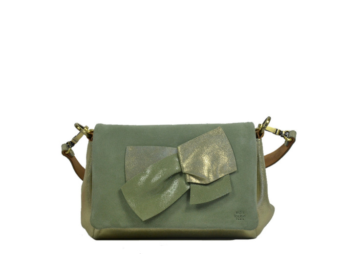 Mila Louise Sana Knot Sac épaule Opale