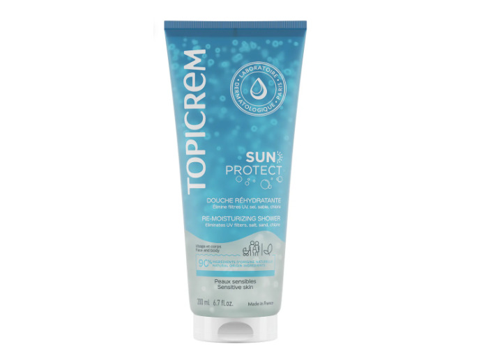TOPICREM SUN PROT DCHE REHYDR 200ML