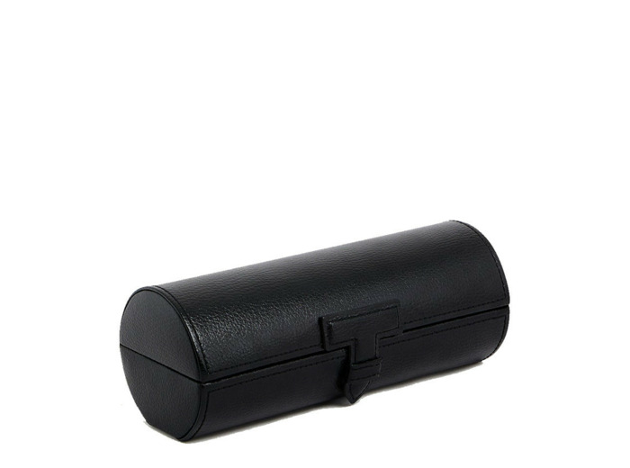 Le Tanneur Etui A Montres Cuir Noir