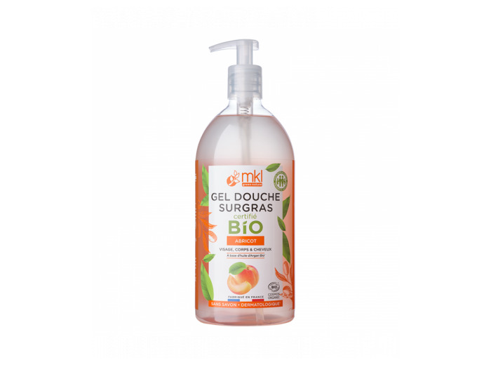 MKL GEL DOUCHE ABRICOT BIO 1L