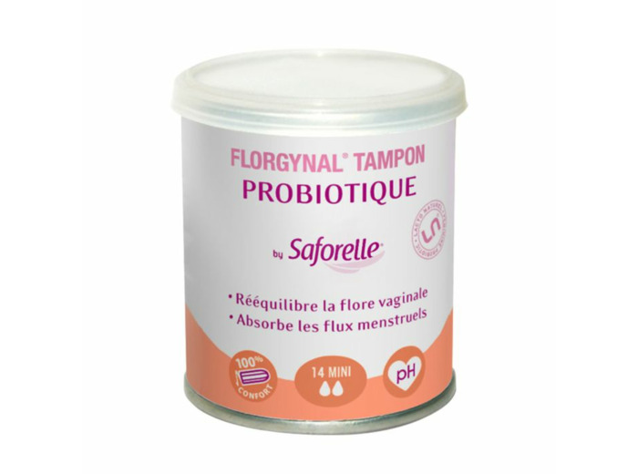 Florgynal Tampon Mini Boîte de 14 tampons Saforelle