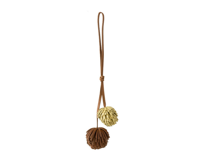 Biba Connecticut Porte-Clés Pompons En Cuir COH8L Lima