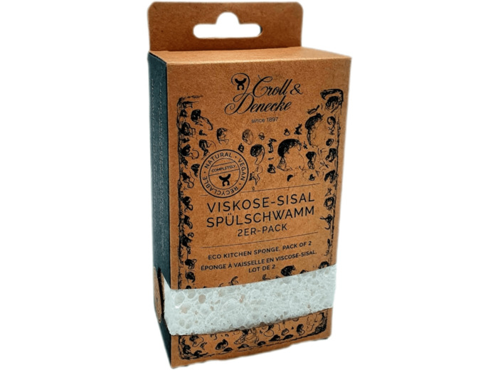 Lot de 2 éponges à Vaisselle en Viscose