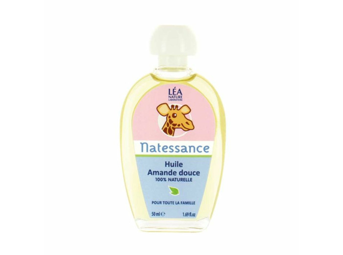 Huile D'amande Douce Pour Toute La Famille 100% Naturelle 50 ml Natessance