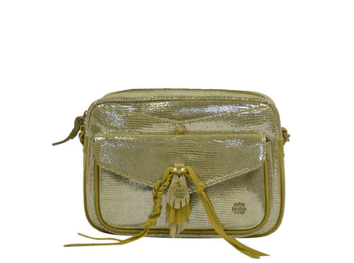 Mila Louise Orélia LZ Sac Porté Travers Doré