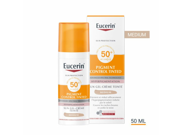 Pigment control Gel-Crème SPF50+ Teinté 50ml Sun Protection Eucerin