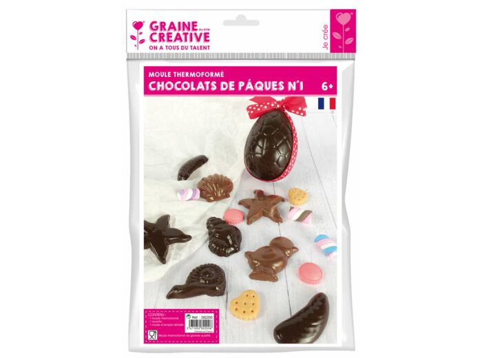 Moule thermoformé "Chocolats de Pâques"