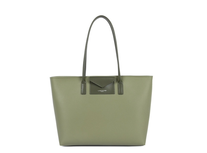 Lancaster Maya Double Kba Sac Shopping 517-103 Olive