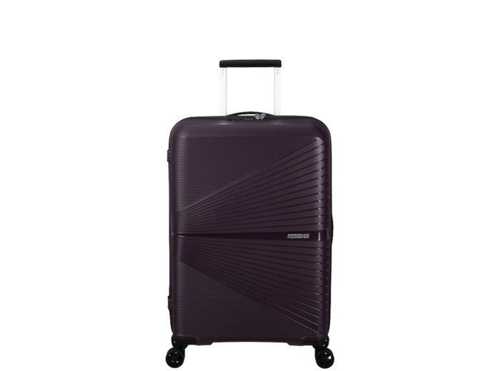 American Tourister Airconic Spinner 67 cm Valise Trolley 4 Roues Prune