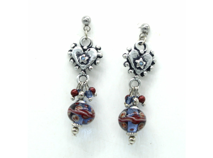 Boucles d'oreilles Garnet Dream